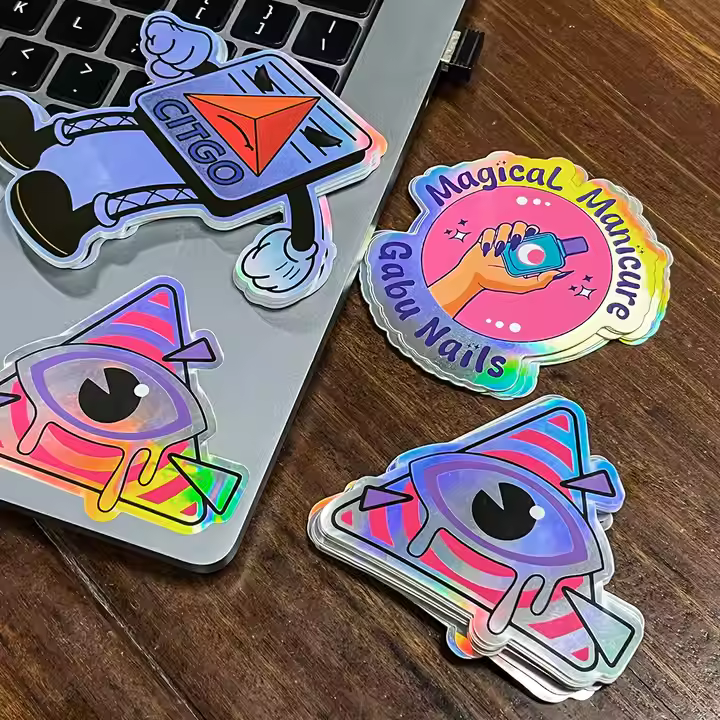 Colorful sticker designs appealing to different age groups and styles