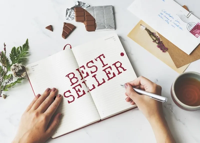Graphic representing best-selling products in high market demand