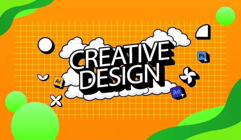 Creative design concept representing product branding and customization