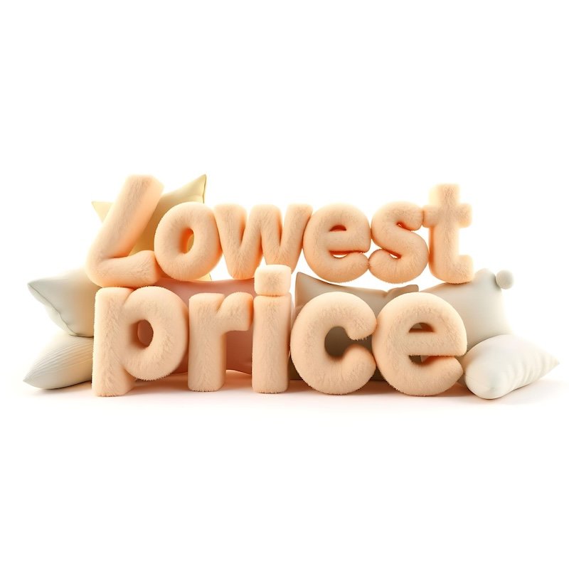 Price tag graphic representing cost comparison when choosing a supplier