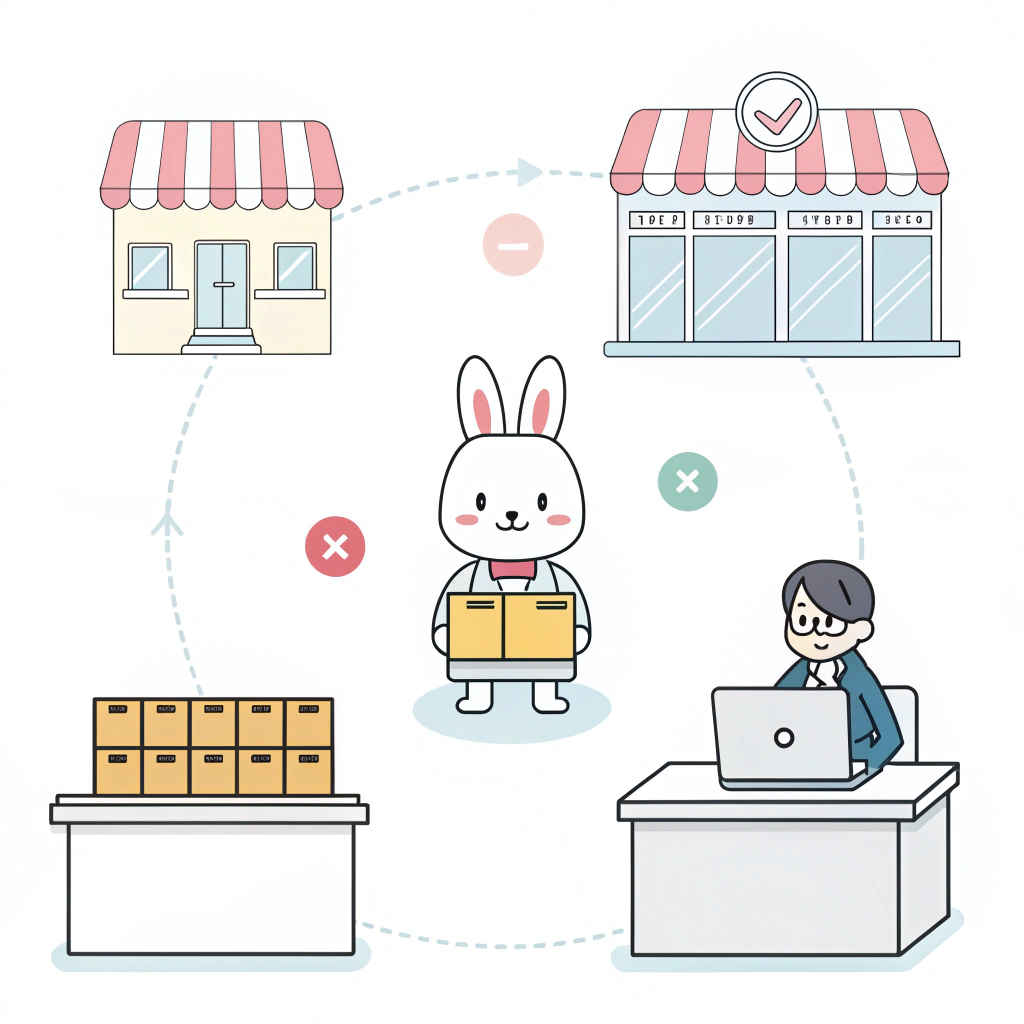 Comparison table of official channels to buy authentic Labubu