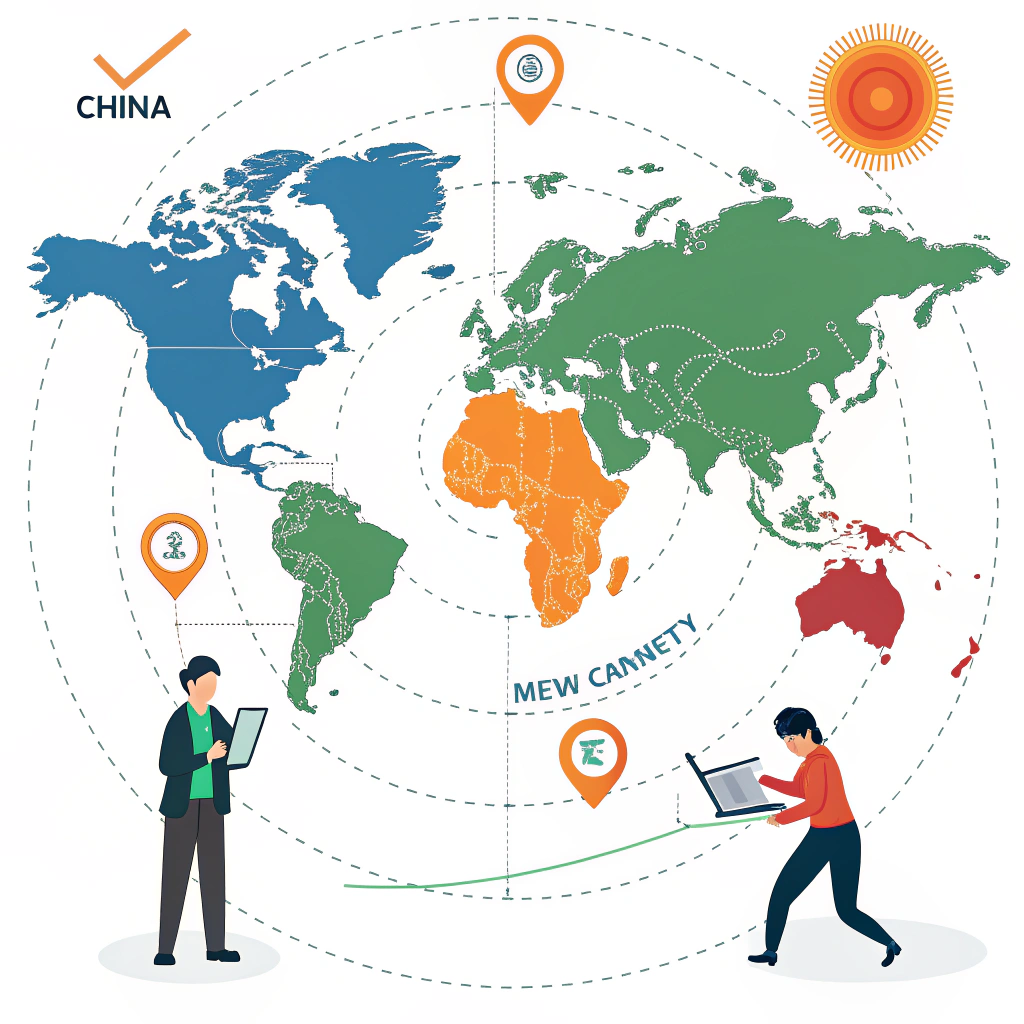 Illustration of suppliers and importers collaborating on tariff strategy